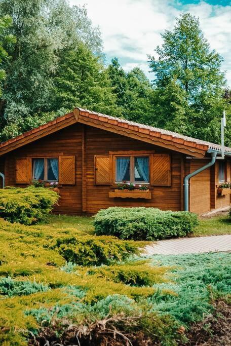 Priepert Holzhaus Direkt Am See מראה חיצוני תמונה