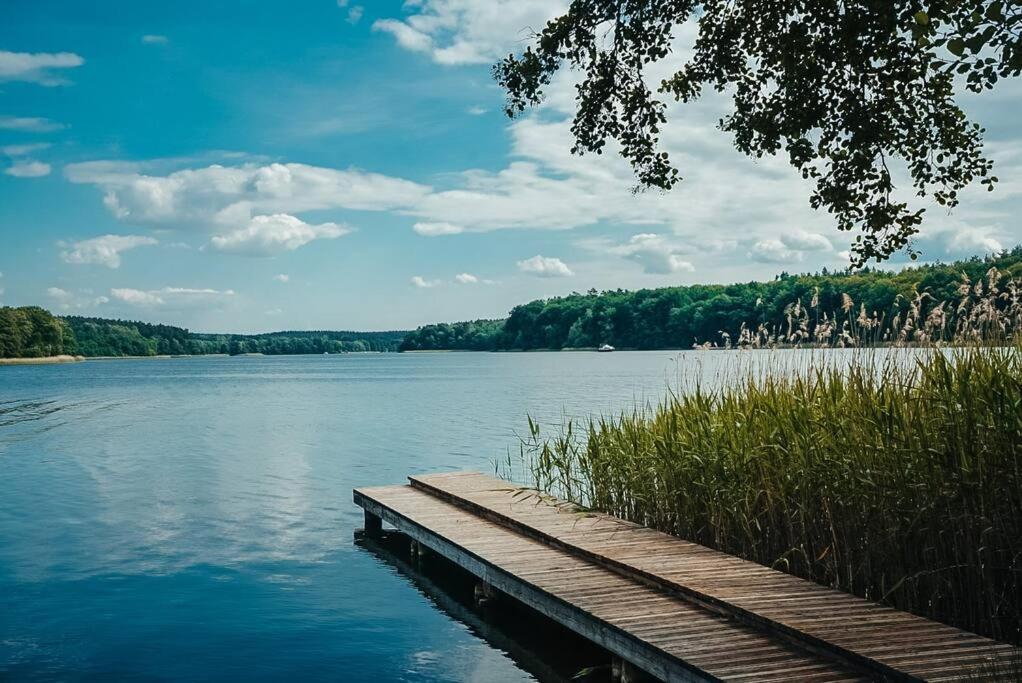 Priepert Holzhaus Direkt Am See מראה חיצוני תמונה