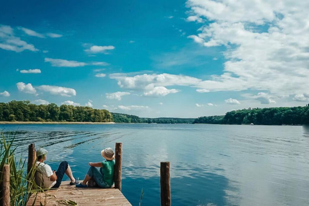 Priepert Holzhaus Direkt Am See מראה חיצוני תמונה