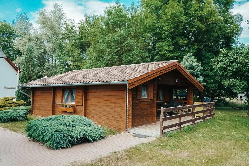 Priepert Holzhaus Direkt Am See מראה חיצוני תמונה